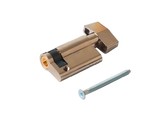 Цилиндр профильный MAXBAR с плоской ручкой 848/K 10-40, никелированный