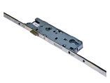 Замок многозапорный Maxbar №856 16/35/92/8мм, c 4 роликовыми цапфами, серебро