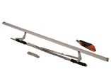Ножницы+направляющая на створке Internika SP 750-900 левый, серебро