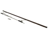 Ножницы+направляющая на створке SP 901-1250 правые, коричневые, Internika