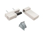 Петля дверная Elementis K-V (15-20 мм), на 120кг., белый