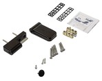 Петля дверная на 160 кг наплав 17-21 RAL 9005Mat
