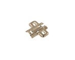Планка монтажная для петель DTC Pivot Star Anyway Clip-on, H=0, крестовая, под саморез