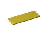 Пластина рихтовочная Bistrong 100x40x4, желтая