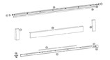 Комплект шин SP / HKS160 S, 1251-1650 - RAB-3430мм, белый, Internika