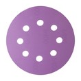 Шлиф круг HANKO PP627 Purple Paper 125мм 8отв Р120 на бум основе липучка