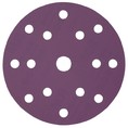 Шлиф круг HANKO PP627 Purple Paper 150мм 15отв Р80 на бум основе липучка
