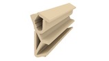Уплотнитель для деревянных окон DEVENTER 4-5 мм бежевый