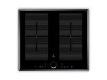 Варочная панель индукционная EVI 640 F BL, черный