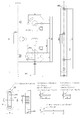 Замок магнитный ELEMENTIS с ответной планкой, 50x85x18, PZ, универсальный, белый