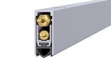 Уплотнитель пороговый, длина 930 мм, в паз 12x28.5 мм