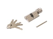 Цилиндр профильный ELEMENTIS с ручкой 30(ручка)/30(ключ),  ключей, никелированный