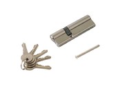 Цилиндр профильный ELEMENTIS 35/65, 5 ключей, никелированный