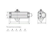 Доводчик Elementis 602 EN2 Антрацит RAL7016