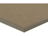 Фасад МДФ глянцевый текстиль серебро (Textil Plata) ALVIC