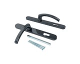 Гарнитур нажимной FKS подпруж. со сплошной накладкой 30/92 с закрытыми винтами  RAL7016