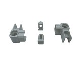 Комплект аксессуаров (4 угла, 2 направляющих, 2 заглушки) для широкой серии 28 мм (белый, RAL9016)