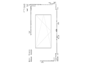 Комплект фурнитуры MACO, петли слева 13 /высота 901-1300/ ширина 601-800