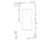 Комплект фурнитуры MACO, петли слева 9 /высота 1301-1500/ ширина 601-800