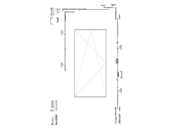 Комплект фурнитуры MACO, петли слева 9 /высота 1501-1800/ ширина 431-600