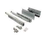 Комплект направляющих Soft+Push для ящика ALPHALUX CRYSTAL длина 500мм (лев+прав)