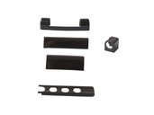 Комплект правый декоративных накладок для дерева, коричневый (5 позиций)