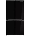 NFFD 183 BKG Отдельностоящий холодильник French door, габариты (ВхШxГ): 1830х911X706 мм, цвет: черный