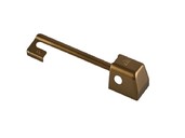 Накладка декоративная бронза Е5 нижняя рамная, правая, бронза, Roto