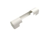 Накладка декоративная верхней петли на раме регулируемой Internika, белая