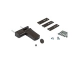 Петля дверная регулируемая 3-D 90мм (14-19.5 мм) на 90 кг, коричневая RAL8019