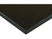 Плита МДФ LUXE черный металлик (Negro Pearl Effect) глянец, 1220*18*2750 мм