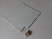 Прокладка пенопробковая Regal 18x18x3+1мм 10000 штук