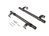 Ручка офисная прямая 500мм с креплением Коричневый RAL8019