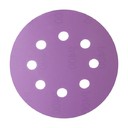 Шлиф круг HANKO PP627 Purple Paper 125мм 8отв Р120 на бум основе липучка
