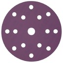 Шлиф круг HANKO PP627 Purple Paper 150мм 15отв Р150 на бум основе липучка
