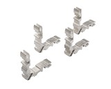 Соединитель угловой для рамы S158 14х10мм (комплект 4шт)