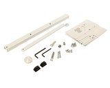 Тяга скользящая для доводчика ELM0604%, с ФОП, белая (RAL9016), Elementis