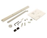 Тяга скользящая для доводчика ELM0604%, с ФОП, серебристая (RAL9006), Elementis