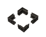 Уголок для среднего уплотнителя ALM760071 черный комплект: 4 шт