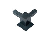 Уголок для внутреннего усиленного профиля, серый Антрацит RAL7016