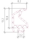 Уплотнитель ALUMARK  EPDM 240м