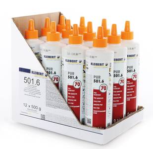 1К ПУ-клей Клейберит 501.6, бутылка 0.5 кг Изображение 2