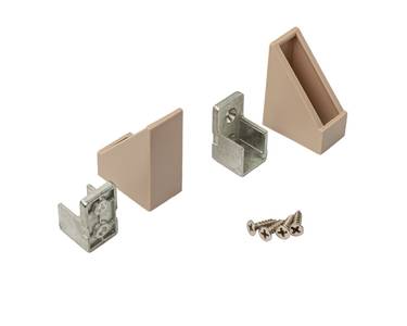 ALPHALUX Aiden Штангодержатель боковой для прямоугольной штанги, шампань Изображение 2