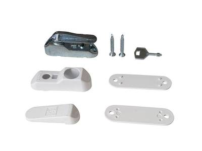 Блокиратор поворота Penkid флажковый с ключом (детский замок), белый Изображение