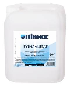 Бутилацетат технический марки "А" ГОСТ 8981-78 н.у.- 10 л Изображение