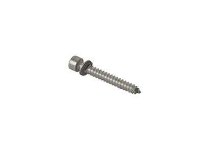 Cаморез стальной, TХ25, 5,5х42мм, с EPDM шайбой, 100шт, ALUMARK Изображение 6
