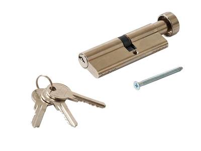 Цилиндр профильный MAXBAR с круглой ручкой 40 (ручка C)/50 (ключ) Изображение