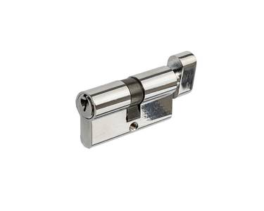 Цилиндр профильный с ручкой 30 (ключ)/30(ручка овальная 28мм), алю, 5 ключей Изображение 3