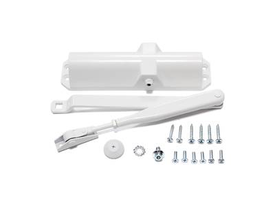 Доводчик ECO Schulte TS-10D EN2/3/4, с тягой, Белый RAL9016 Изображение 2