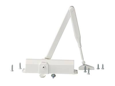 Доводчик MAXBAR 100 Size2/3/4 с тягой, белый Изображение